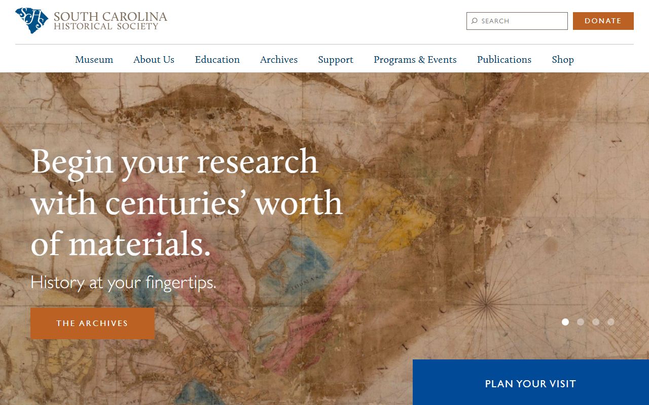 South Carolina Historical Society genealogy resources